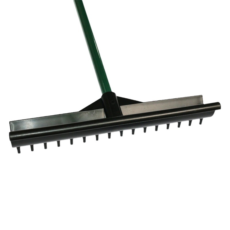 Campo de Golf Rake arena nivelador de pozo de arena de una sola cara de aleación de aluminio de doble cara Rake arena Rake Fairway plástico suministros de golf