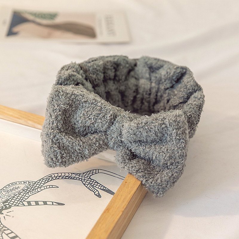 [Entrega de una pieza] Hada estudiante chica todo partido Mori Super Hada arco vapor terciopelo lavado de cara banda de pelo de ala ancha