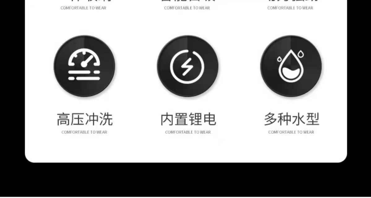 Suitable for Wireless Car Washing Machine High-Pressure Car Washing Water Gun Portable Powerful Car Lithium Battery Cleaning Machine