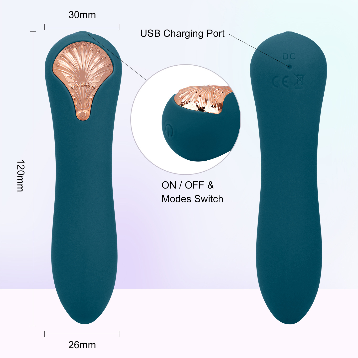 Mini Vibrator Für G-punkt Massage Mit Wärme Und Vibration_voghion.com