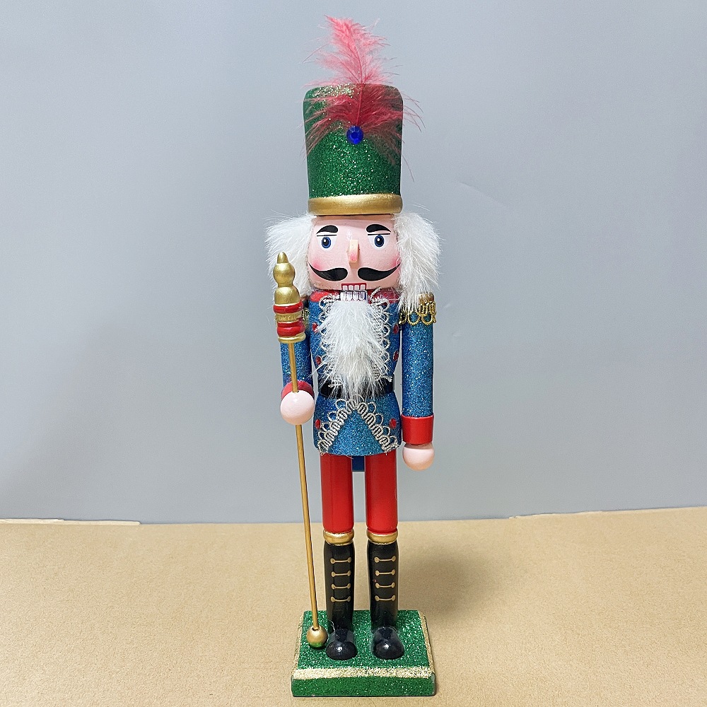 30cm-G 파란색 깃털