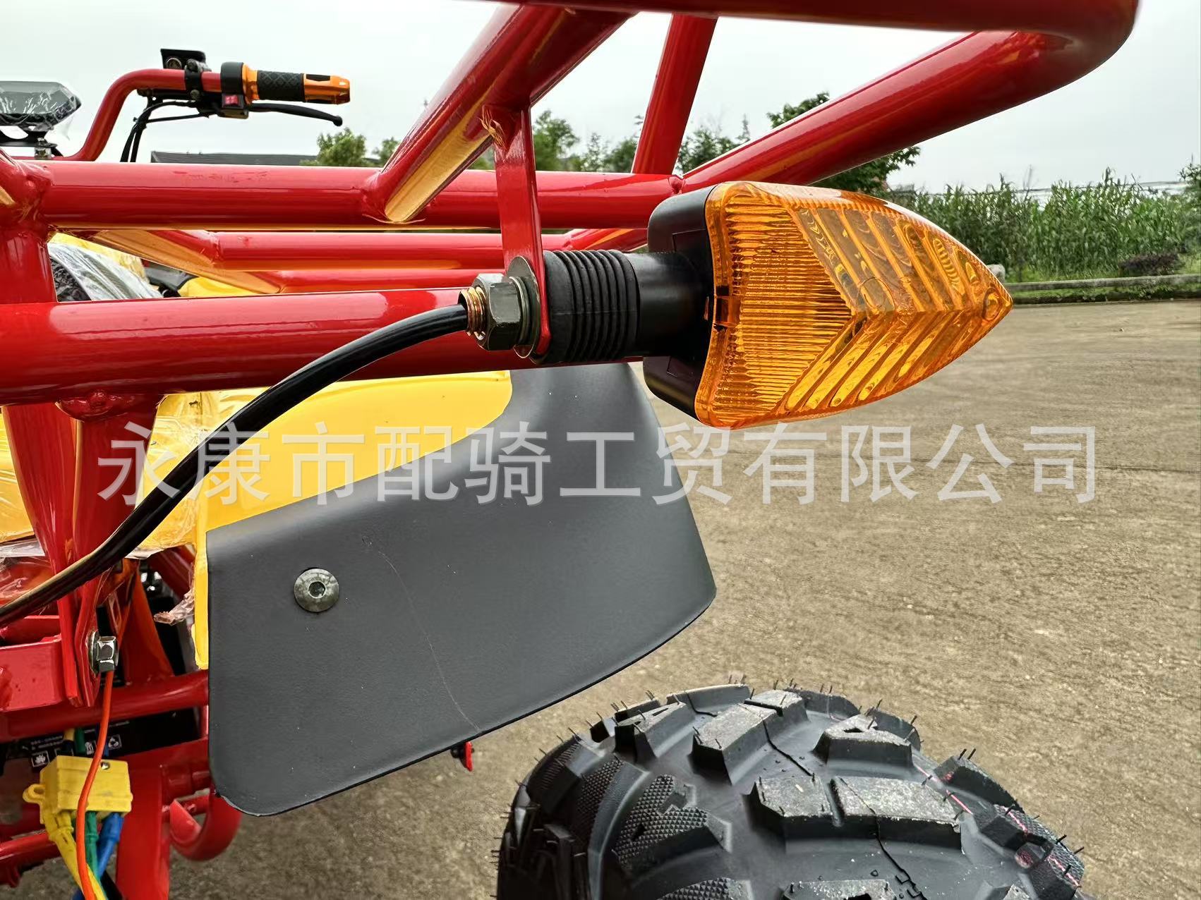 Atv All-Terrain Four-Wheel Off-Road Motorcycle Big Bull Electric 60V3000W Motor Beach Car Venue Car