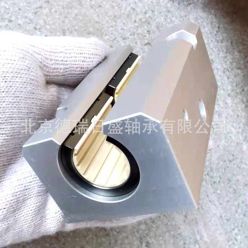 Factory Direct Sales Alternative to Igus Open-Type Aluminum Sliding Bearing Housing Ota-01-20 Machined Linear Slider