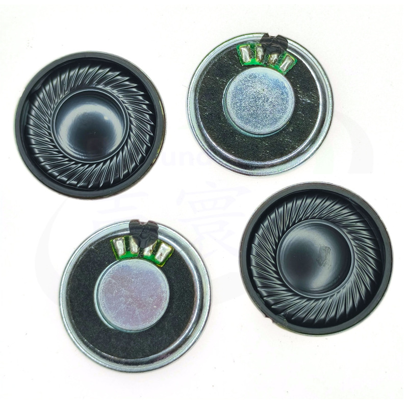 丸型スピーカー 28mm 8Ω 1W 全周波数対応 防水 鉄製ハウジング 内蔵磁石 スマートドアロック用スピーカー スマートドアロック専用|undefined
