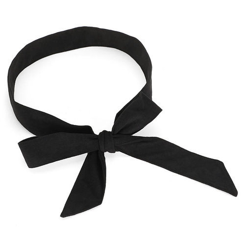 Women's coat belt accessories, versatile decorative, cashmere adjustable waist, outerwear, knot double-sided fur binding belt, women's black