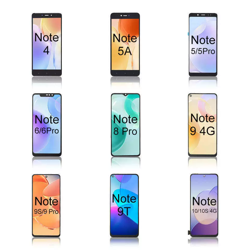Подходит для Redmi Note 4/5/6/7/8/9/11/12 LCD экран в сборе