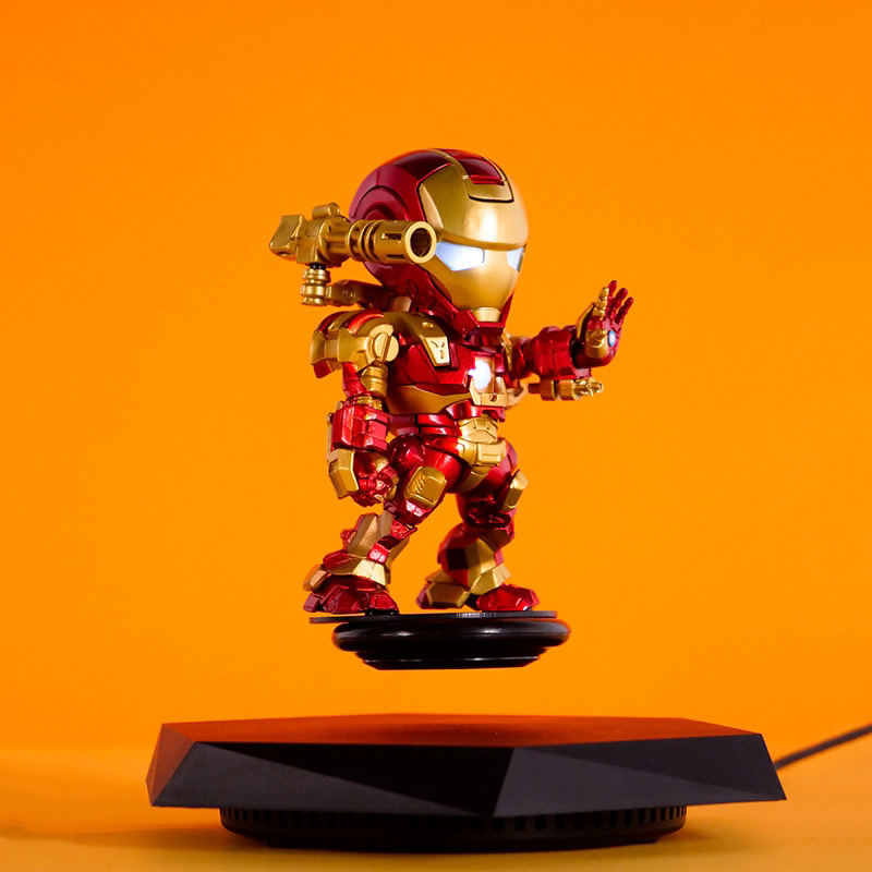 자기부상 디스플레이 스탠드 + 아이언맨 음성 제어 조명