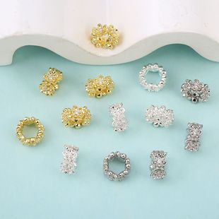 ���~���ʯ÷����׸���ɢ���~�18K������ɫ���diy���д������