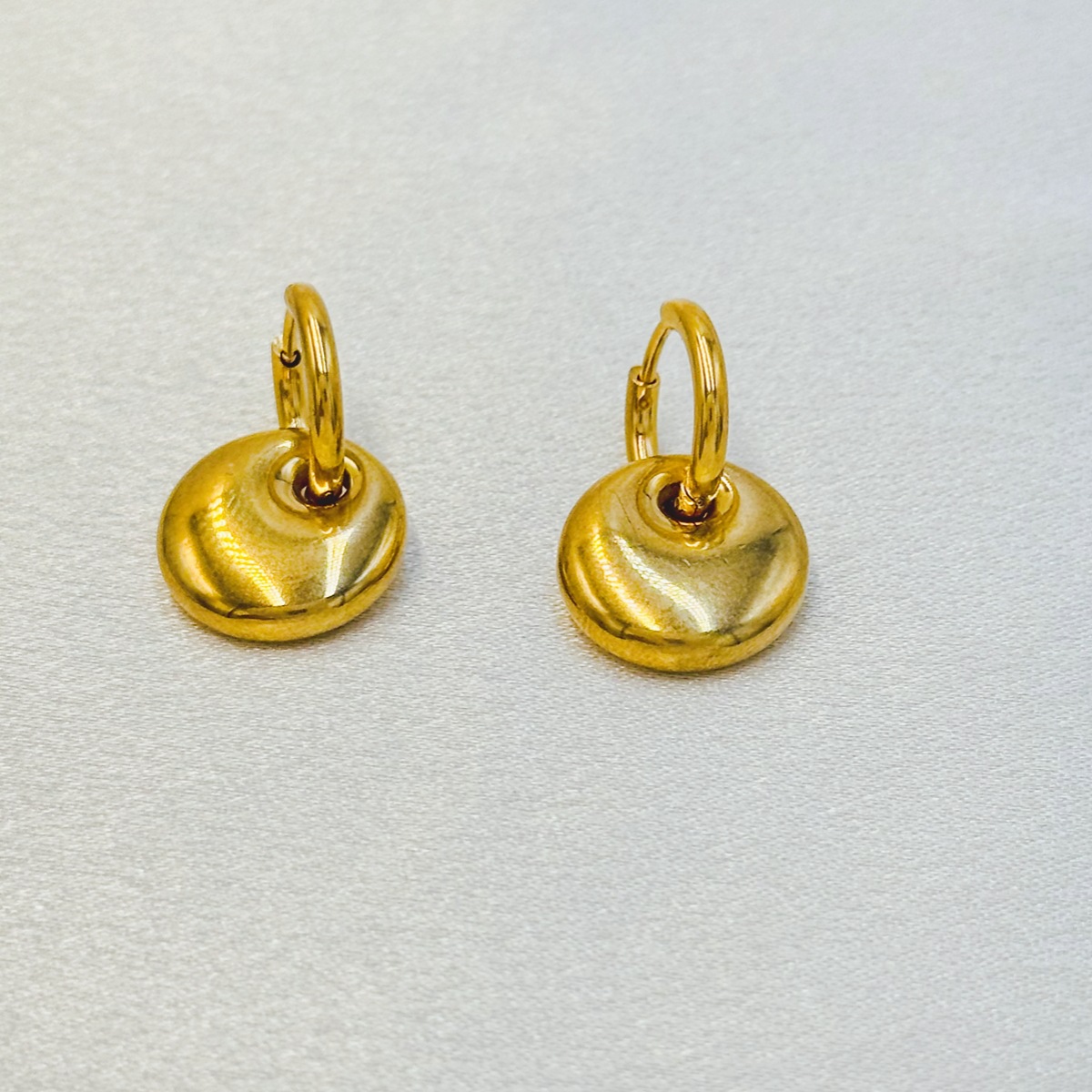 1 Par Casual Estilo Simple Ropa De Calle Geométrico Enchapado Acero Inoxidable 304 Pendientes De Acero Inoxidable display picture 7