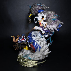 ワンピースフィギュア卸売ニカルフィVSドラゴンカイドウ像二次元モデルトレンディな装飾品フィギュア工場