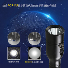 直供LED反光杯手電筒鋁合金燈杯LED潛水燈反光燈罩廠家批發