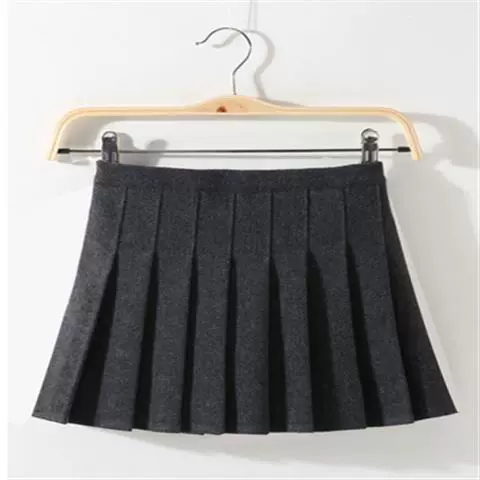 ◑☨Wool skirt gray☨◑