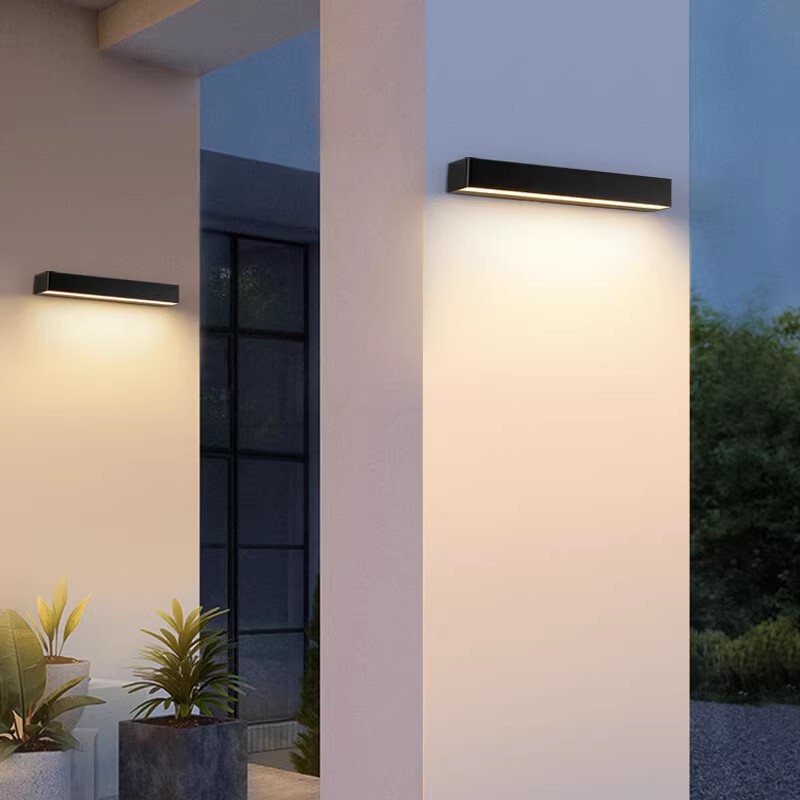 Outdoor Waterproof Wall Lamp for Exterior Walls, Villa Courtyards, Indoor and Outdoor Balconies, Simple Outdoor Corridor Led Wall Lamp Outdoor Waterproof Wall Lamp for Exterior Walls, Villa Courtyards, Indoor and Outdoor Balconies, Simple Outdoor Corridor Led Wall Lamp