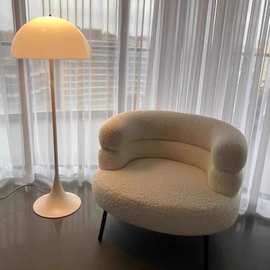 懒人沙发椅网红BOBO羊羔绒卧室化妆椅现代简约客厅阳台单人休闲椅