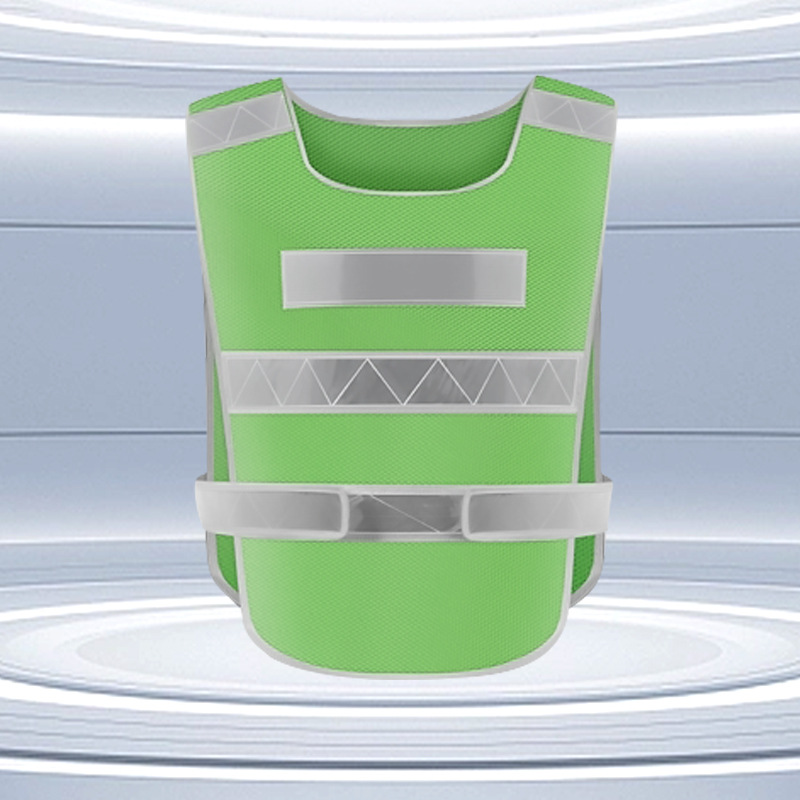 원피스-짙은 녹색 * 강조 반사 스트립 * 안전 조끼 * 고객 서비스에 문의