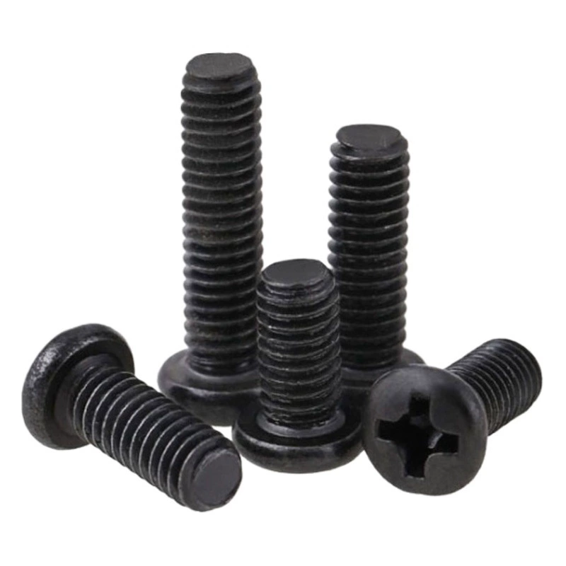 PM черный винт крестовой паз круглый электронный маленький винт микро винт винт головки винт M1/M2/M3/M4/M5