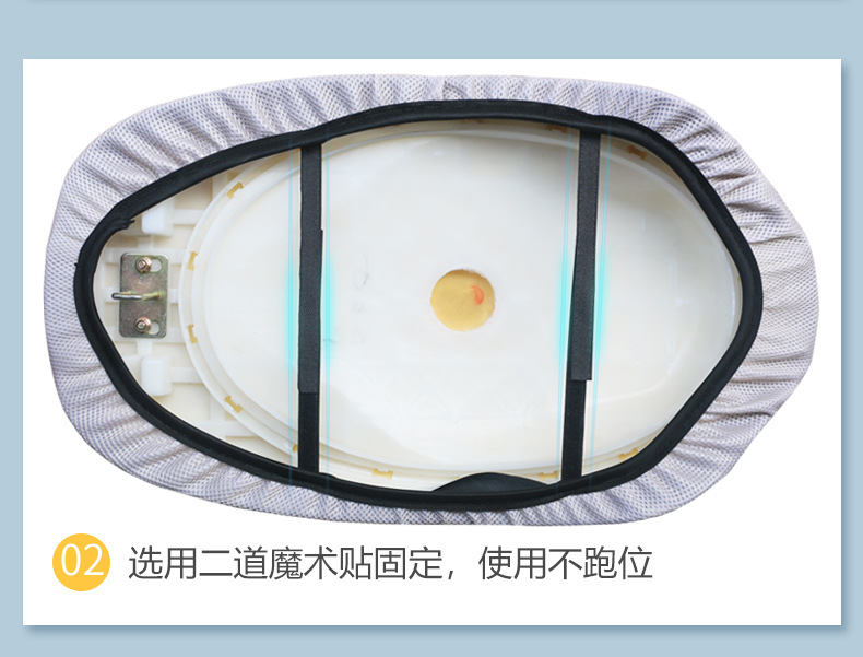 Electric Car Sunscreen Cushion Cover Heat Insulation Pad Motorcycle Battery Car Seat Cover Breathable Thickened Tram Cushion Cover Summer