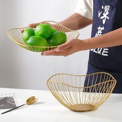 フルーツプレートイン高価値アイアンスナックリビングルーム北欧スタイルインターネットセレブドライフルーツ収納フルーツバスケット