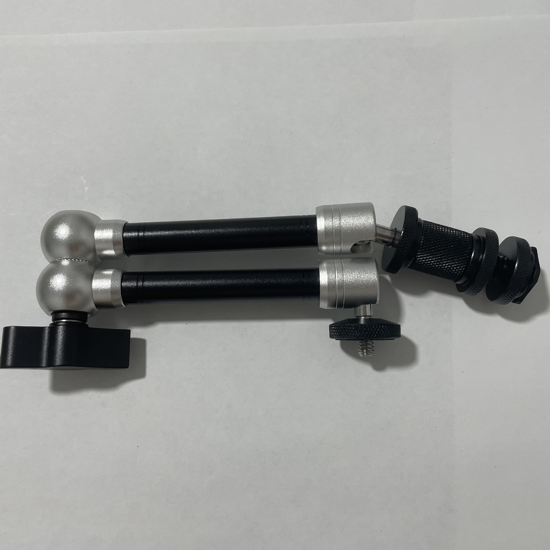 11寸 银色魔术手臂 怪手万向支架DV监视器