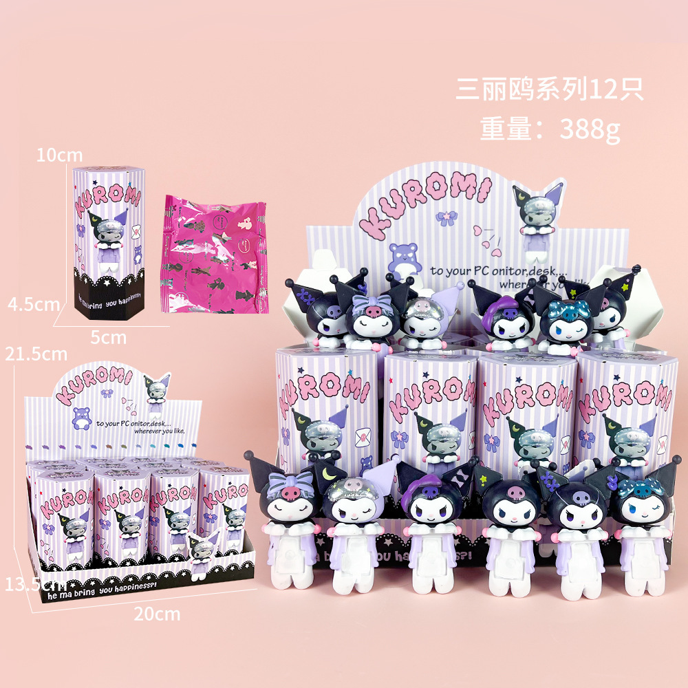 Figuras decorativas transfronterizas – adornos de coche o móvil, muñecos animados hechos a mano, venta por lotes