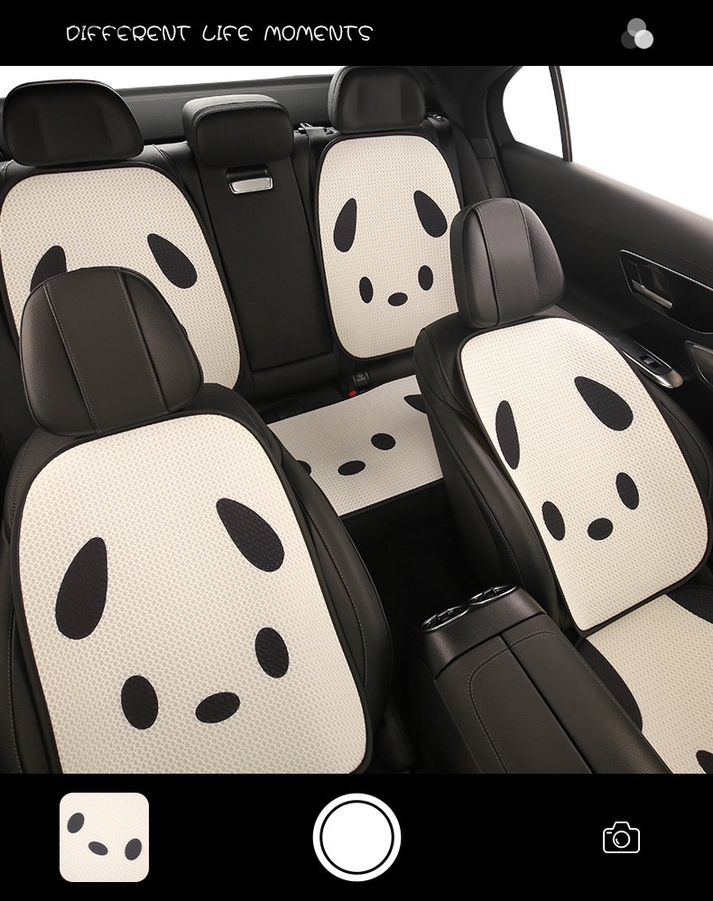 Car seat cushion four seasons universal girls seat cushion summer breathable rear car seat cover advanced feeling new seat cover
