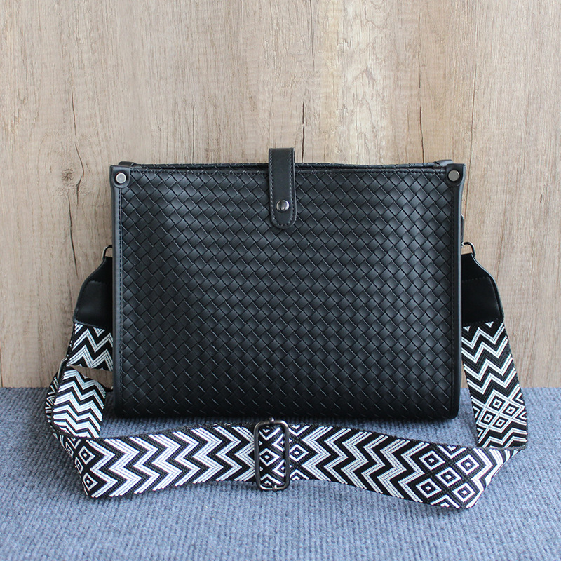 Woven Men's Bag Multifunctional Business Crossbody Bag Men's Backpack Shoulder Bag Men's Soft Leather Casual Men's Crossbody Bag Horizontal Woven Men's Bag Multifunctional Business Crossbody Bag Men's Backpack Shoulder Bag Men's Soft Leather Casual Men's Crossbody Bag Horizontal
