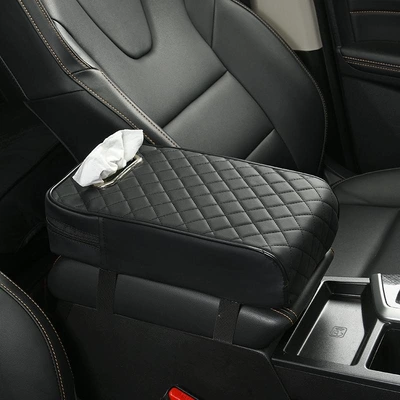 2026 New Diamond-Shaped Tissue Paper Car Armrest Box Mat