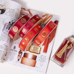 Wedding ribbon, wedding tie ribbon, ribbon, favor gift, happy sugar, festive happy character ribbon tie, wedding thread embossing gold