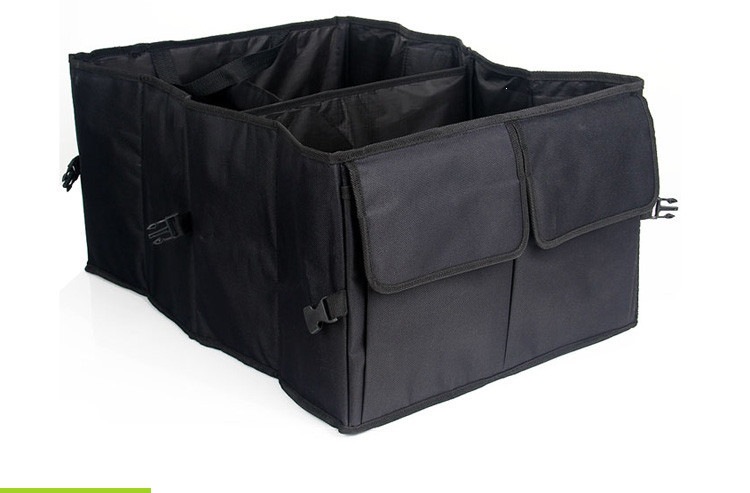 Car trunk storage box, multifunctional organizer, large Oxford cloth storage bag for car use