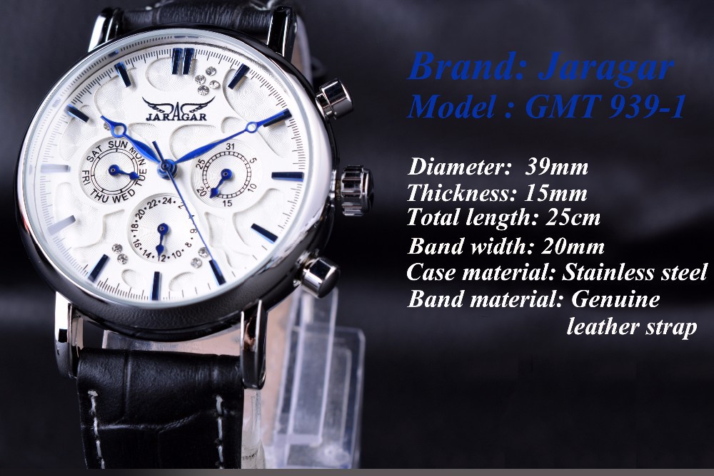 Automatic Mechanical Men’s Watch With Leather Strap And Calendar_voghion.com