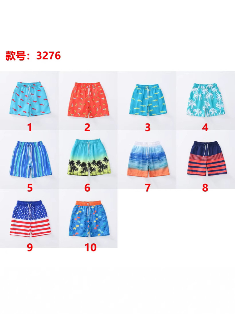 Spring summer beach children's trousers for boys