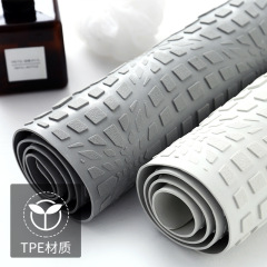 New simple bathroom TPE anti-slip mat five-star hotel bathroom floor mat bath room shower room household foot mat