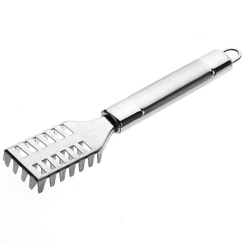 Fish scale planer, fish scale artifact, stainless steel scale remover, fish killing tool, fish scale remover, fish scale brush tool
