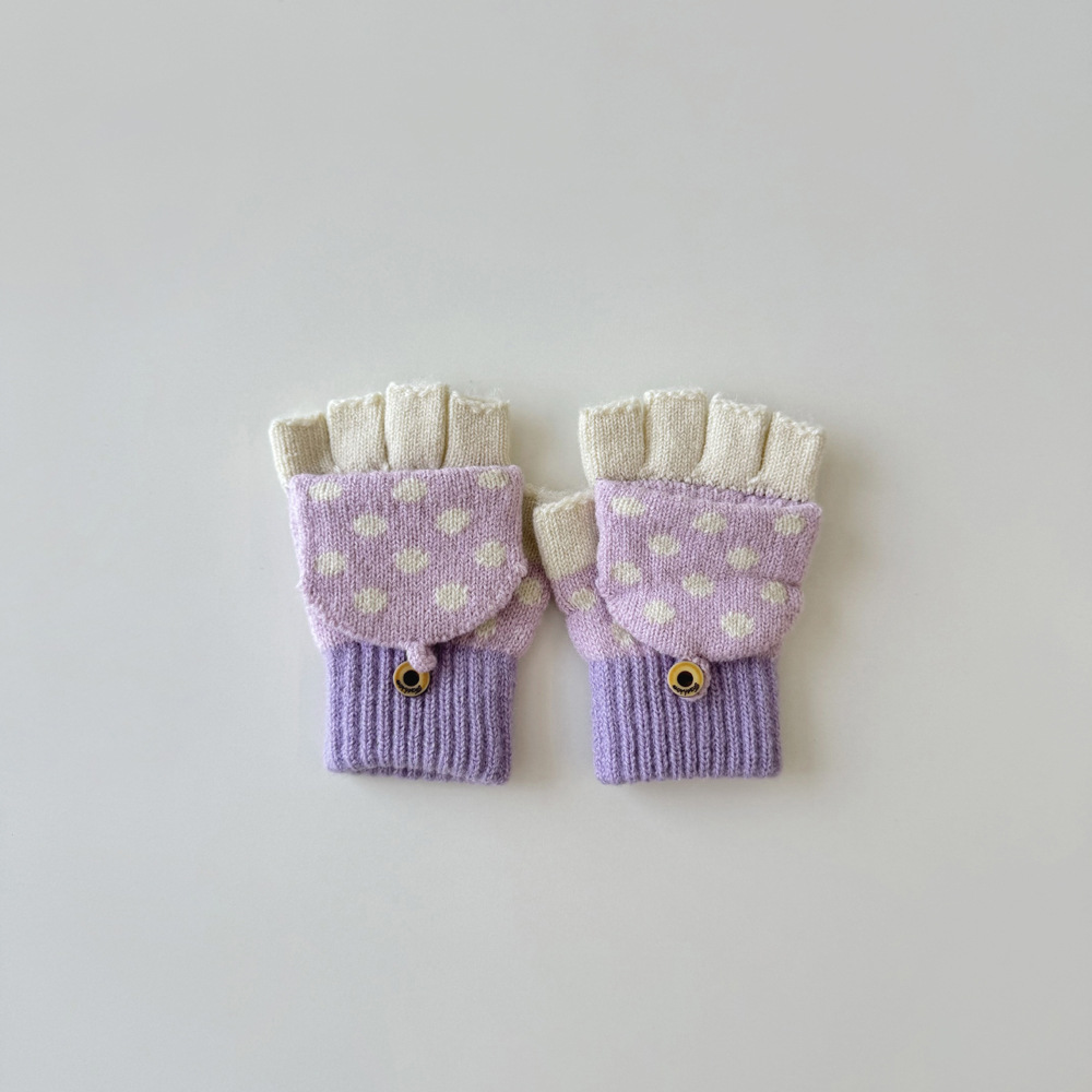 Kinder Fäustlinge Mit Klappe Warme Handschuhe Für Die Schule_voghion.com