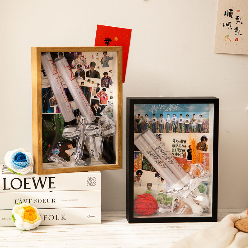Ten Transparent Dustproof DIY Display Boxes for Storing Photo Frames of Fan Support Items for Celebrity Concerts Ten Transparent Dustproof DIY Display Boxes for Storing Photo Frames of Fan Support Items for Celebrity Concerts