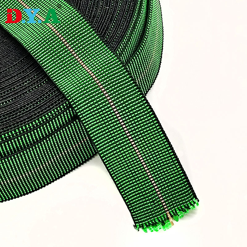 跨境出口高弹彩色沙发松紧带进口乳胶丝家居弹力带床上用品松紧带