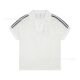 2025SS summer European and American fashion brand new small standard embroidery Edison Chen joint loose casual knitted short sleeve T-shirt