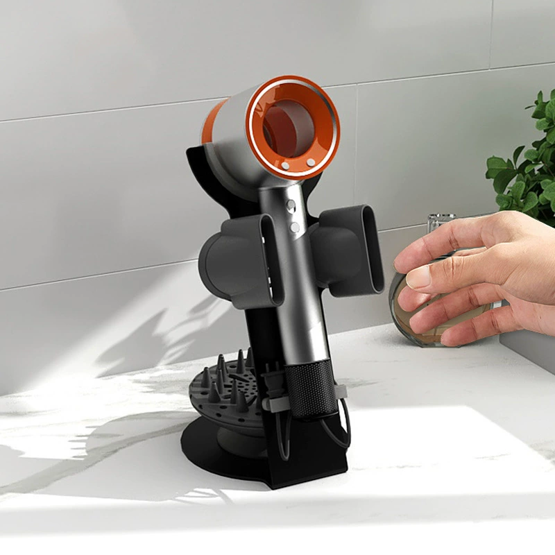 Адаптировано под фен Dyson держатель для волос, домашняя ванная, настольная подставка для вентилятора, стеллаж для хранения