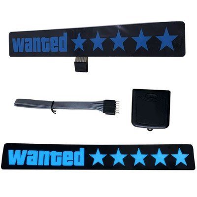 Selling Led Luminous Car Stickers: Cold light sheet - wantedblue