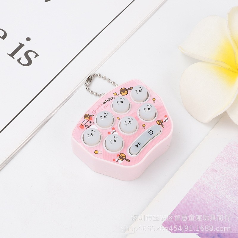 Al por mayor transfronterizo mini juguetes de martillo de juego de mano para niños llaveros mochila pequeña colgante