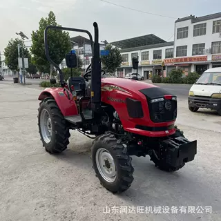 出口东风504四驱四轮 拖拉机  东方红50马力农用拖拉机旋耕机犁地