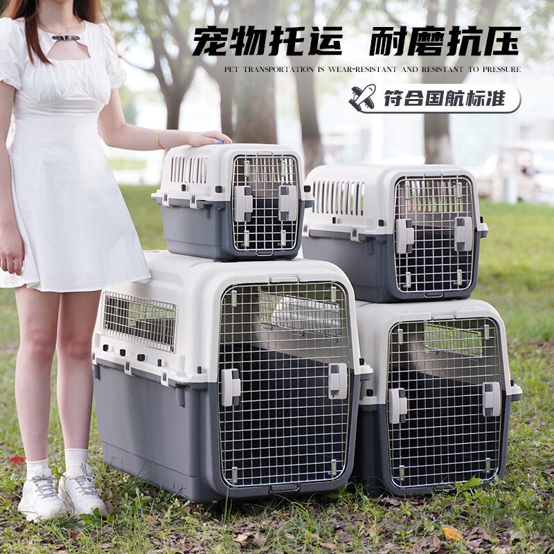 Pet Air box cat dog portable cat cage small medium large dog wholesale national air transport box
