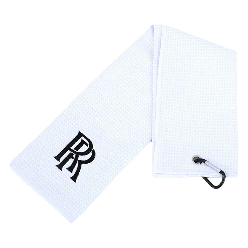 Microfiber Waffle Golf Towels, Available in 16 Current Colors, Minimum Order of 10 Pieces, Can Be Embroidered with Logo