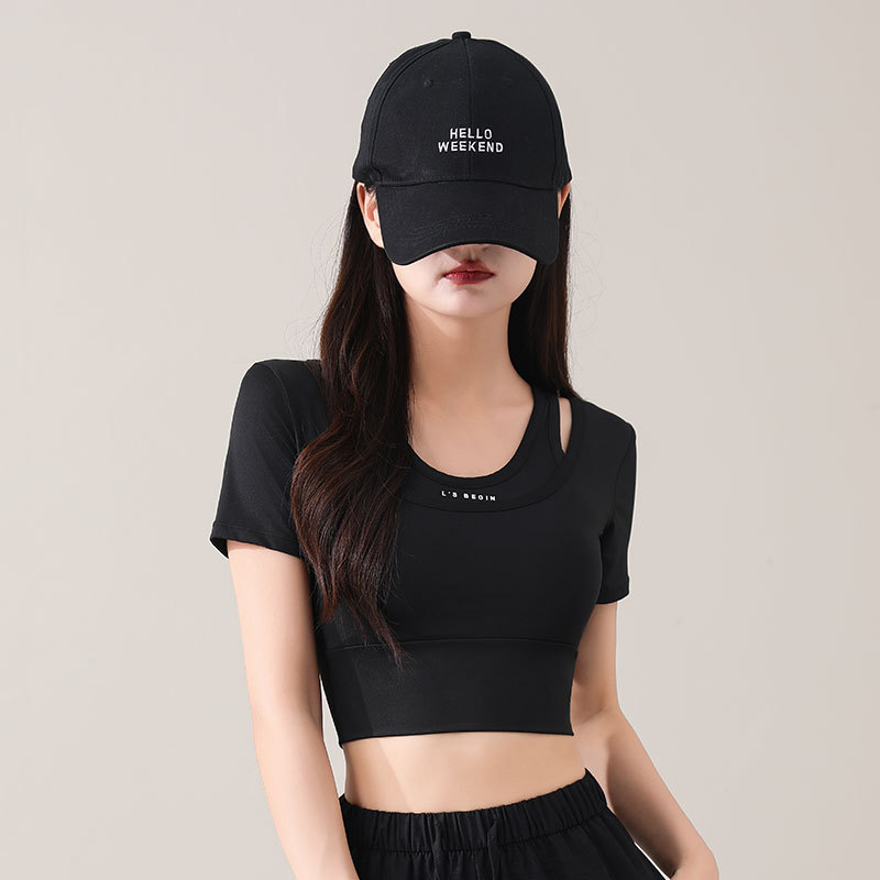 반소매 블랙