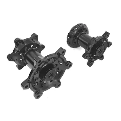 Klx230 Front and Rear Wheel | Motorcycle wheel hub - a-set-of-front-and-rear-black-wheel-hub-cores