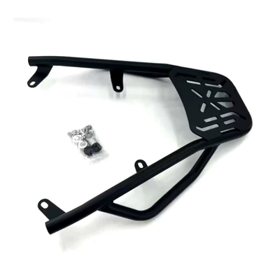 Suitable for Sanyang Saber-Toothed Tiger Adxtg400 Modified Rear Shelf Tail Box Rack Luggage Rack Trunk Bracket Tail Wing (Motorcycle frame) - back-shelf-black-export-quality-one-does-not-include-the-trunk-of-the-main-picture