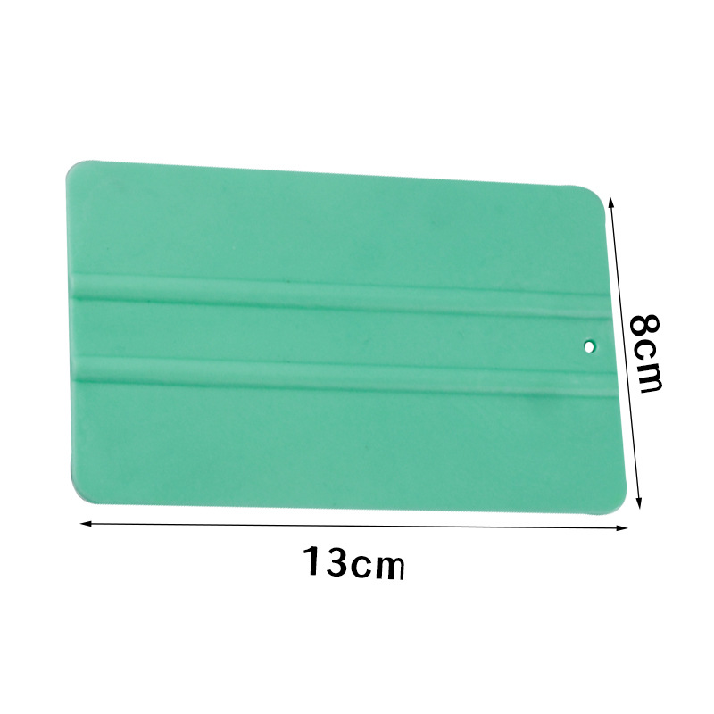 Material suave del automóvil, herramienta de película de cambio de color, raspador, ropa de automóvil, tablero suave, foto cuadrada, raspador de franela gruesa, anti-rayado image 19