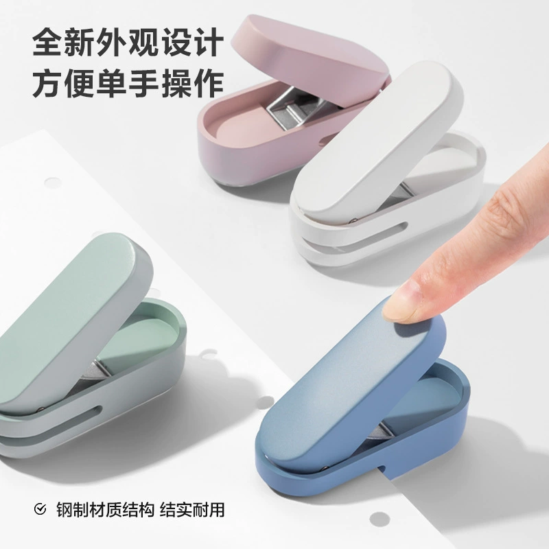 Перфоратор Deli New Sai NS088, одноканальный, на 10 листов, ручной, для круглых отверстий, для бумаги формата А4