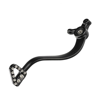 Motorcycle pedals — Off-Road Motorcycle Modification Accessories - black-brake-lever-black-head
