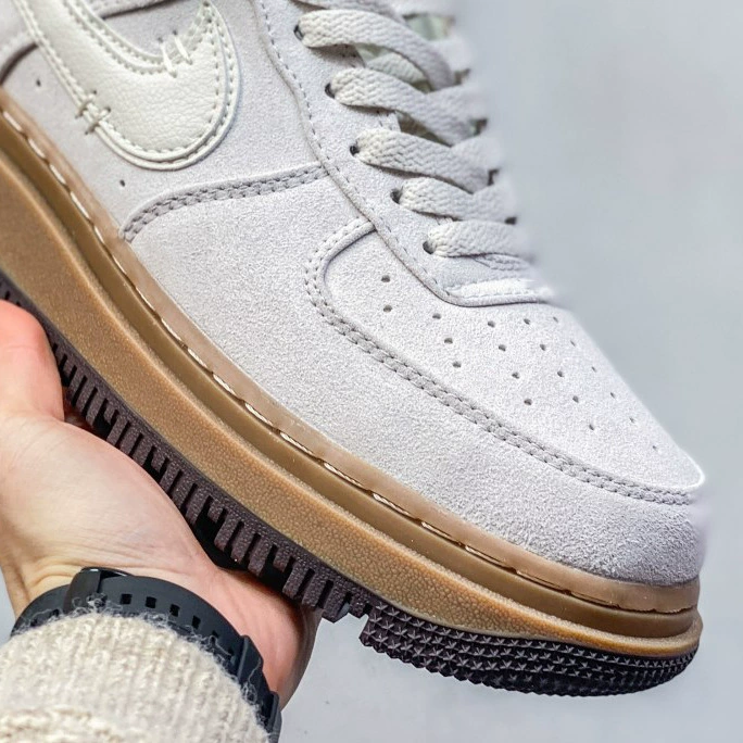 Nike Air Force 1, кроссовки мужские и женские на платформе, высокая универсальная повседневная обувь, спортивная обувь для любимых